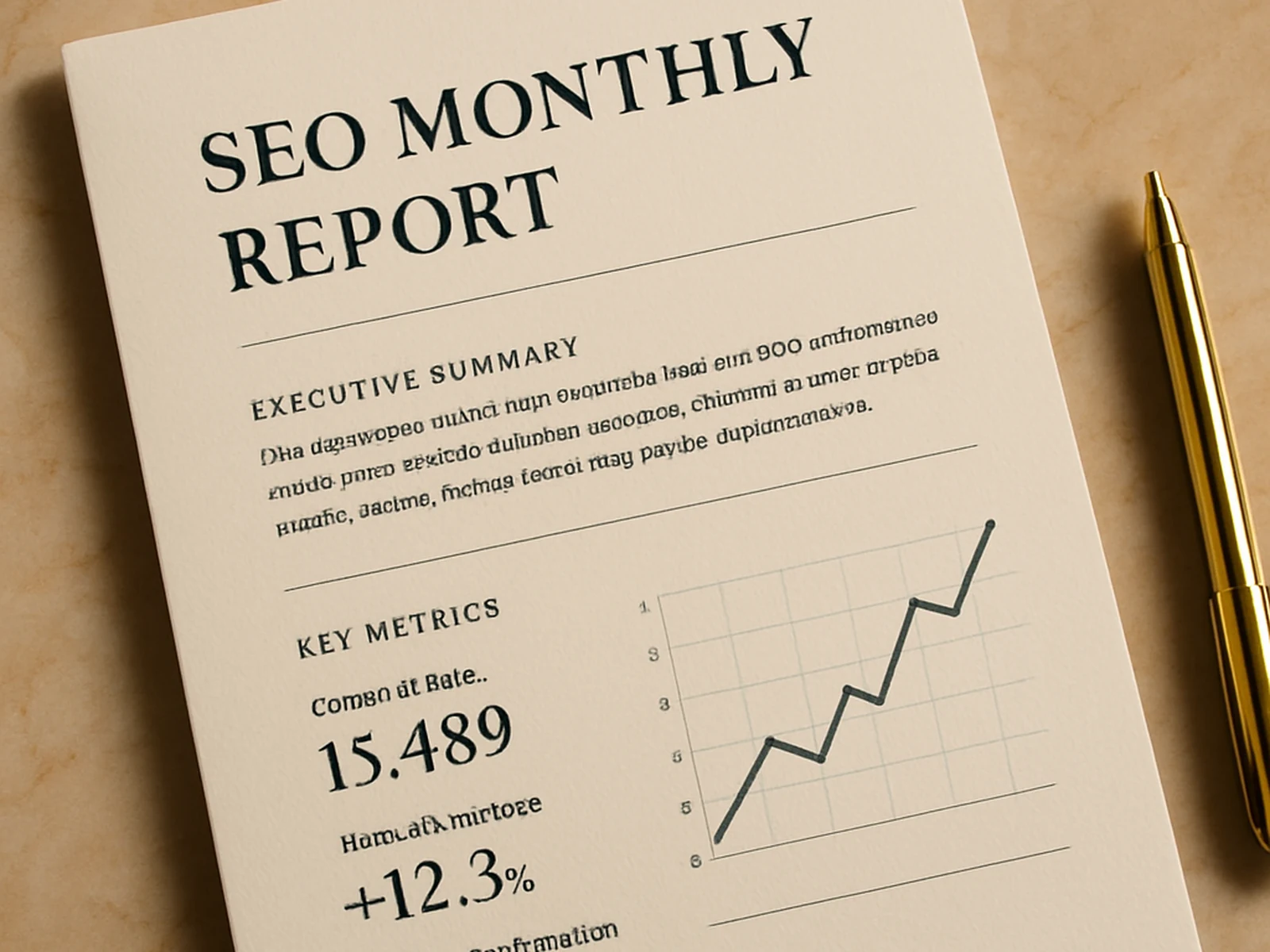 Monthly report delivery — the 5th of every month